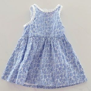 Lilly Pulitzer Mini Tori blue dress size 2T